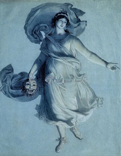 The Dramatic Muse by Friedrich Wilhelm von Schadow